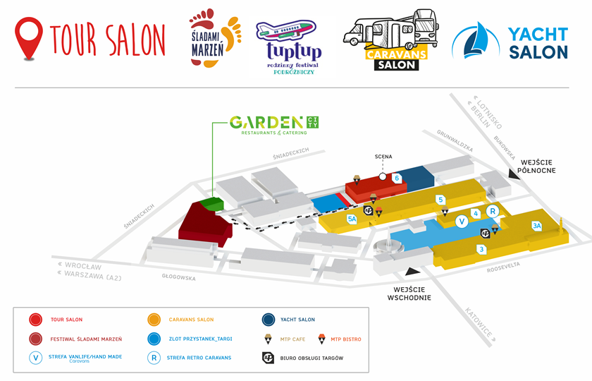 Tour Salon 2022 - map